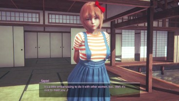 DDLC - Sayori とレズビアンのセックス