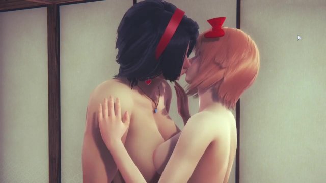 DDLC - Lesbian sex with Sayori