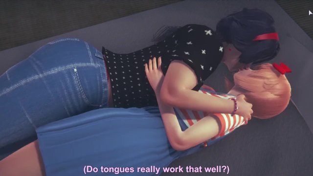 DDLC - Lesbian sex with Sayori