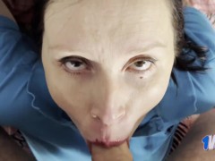 СКЛЕИЛ БУХГАЛТЕРШУ НА РАБОТЕ И ПРИВЕЛ ЕЕ ДОМОЙ - Screenshot 11 of 16 - Slut Wife