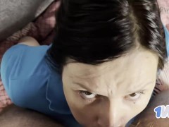 СКЛЕИЛ БУХГАЛТЕРШУ НА РАБОТЕ И ПРИВЕЛ ЕЕ ДОМОЙ - Screenshot 5 of 16 - Wife Cheats Husband
