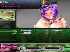 【#02 カリンズ・プリズン(体験版)実況】爆乳看守長がオークにおっぱい鷲掴みパイズリされぶっかけ顔射され・・(牢獄ファンタジーRPG同人エロゲー・抜きゲー ) Hentai game