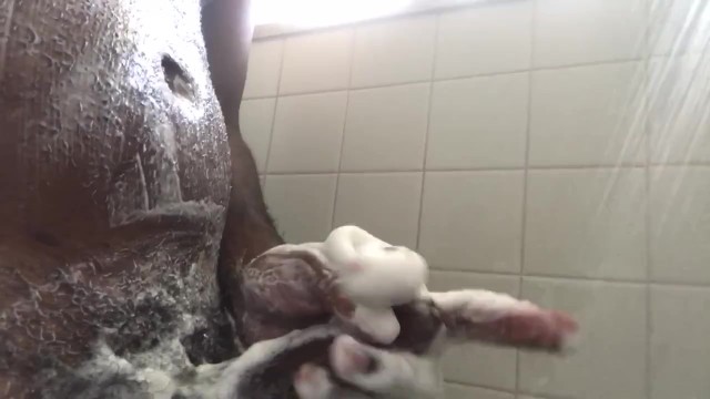 Washing This Amazing Big Sexy Dick For Future Wife