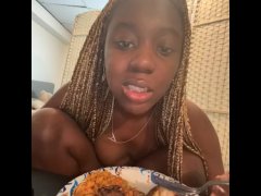 Alliyah Alecia Eats 🇧🇷 Brazilian Food (Eating Mukbang)