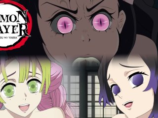 shinobu hentai, mitsuri hentai, uncensored, demon slayer hentai