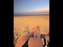 Romantic love sex at the beach - public blowjob - tuga - mais no OnlyFans 💋🔥