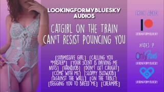 ASMR | Catgirl no trem precisa que você a procrie !!