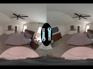 WETVR Hot Sorority Blonde Sneaks In Her Boyfriend For A Hot VR Fuck screenshot number 1