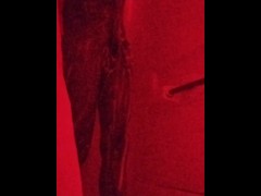 Red light Shower Tease