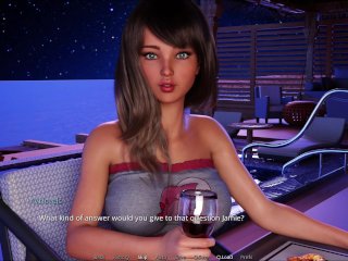 fetish, brunette big tits, visual novel game, visual novel