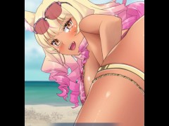 ドスケベ★ハワトリア ～サマバケ鈴鹿に全力で搾り取られるアニメ～PV - Screenshot 13 of 16 - Anime
