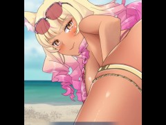 ドスケベ★ハワトリア ～サマバケ鈴鹿に全力で搾り取られるアニメ～PV - Screenshot 14 of 16 - Suzuka Gozen