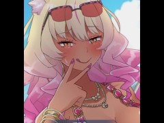 ドスケベ★ハワトリア ～サマバケ鈴鹿に全力で搾り取られるアニメ～PV - Screenshot 9 of 16 - Suzuka Gozen