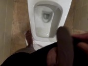 Preview 4 of Big Black Cock Pissing in Slow Motion | BBC Pee 4k