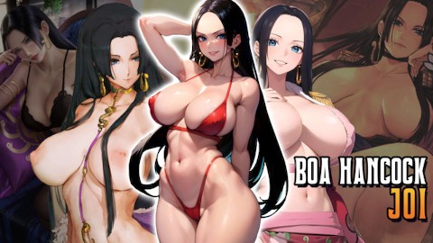 HENTAI JOI - BOA HANCOCK (ONE PIECE - BOA HANCOCK ΣΕ ΔΙΔΑΣΚΕΙ ΠΩΣ ΝΑ ΑΥΝΑΙΣΤΑΡΕΙΣ ΑΛΛΑ ΚΥΡΙΑΡΧΕΙ!!!