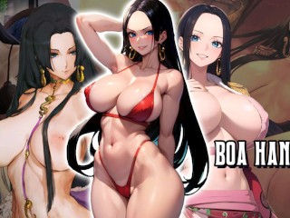 HENTAI JOI - BOA HANCOCK (ONE PIECE - BOA HANCOCK VOUS APPREND À MASTURBER MAIS ELLE SE FAIT DOMINÉE