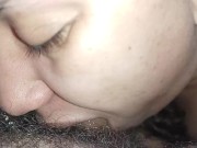 Preview 6 of moving my wetmouth on the bastard's hard cock,Ilove sucking it deep until you explode your creampie