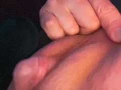 Trans Guy Showing Off His Hard Throbbing Cock