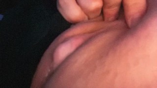 Trans Guy Showing Off His Hard Throbbing Cock