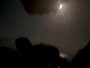 Preview 2 of Sex on the beach at night, sucking, pissing, fucking