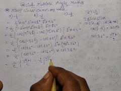 Sub Multiple Angles Class 11 math find the value Slove By Bikash Educare Part 13