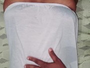 Preview 1 of ඉස්කෝලෙ කෙල්ල වග යට සායට හරි හැඩ පාටයි කාටද ඕන සැපක්? - Sri Lankan Hot Wife wearing White Underskirt