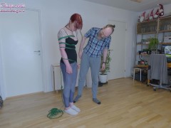 Experimenting with Shibari, two fun ties - Screenshot 3 of 16 - Pussy Spanking