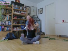 Experimenting with Shibari, two fun ties - Screenshot 8 of 16 - Pussy Spanking