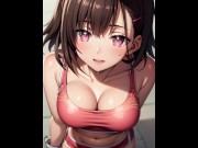 Preview 2 of Shizuka Mikazuki Saw your Big Cock and Rides it Until You can no Longer Cum