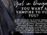 ASMR | So you want a vampire girlfriend? | Fucking you in the vamp club