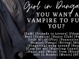 vampire sex, public, erotic audio for men, asmr roleplay