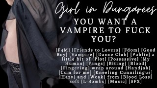 ASMR | Vous voulez une petite amie vampire ? | Te baiser dans le club de vamp