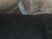 Preview 6 of He can´t resist and wash my wife's pussy with massive cum shot😋