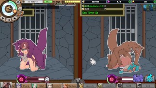 Monster Black Market - Two cute elvens being hardcore fucked by all monsters