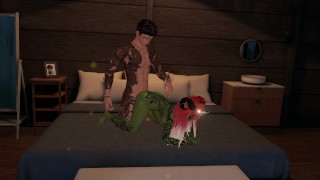 Ghostwreck VR Goblin Dziewczyna Zostaje Zerżnięta Przez Najlepszego Przyjaciela W Irl, Podczas Gdy OBYDWIE Grają Na Vrchat