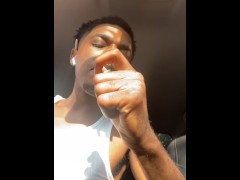 Waiting on my best friend gf to suck my dick
