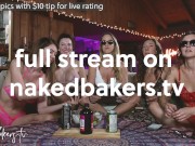 Preview 2 of Hosted a dick rating live stream with friends