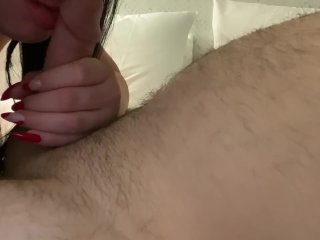 bad bunny, amateur, blowjob, lollipop