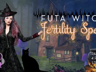 Lesbiana Futa Witch: Hechizo De Fertilidad [T4F] [cría De Halloween] [audio Erotica ASMR Para Mujeres]