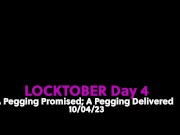Preview 1 of Locktober Day 4 - A pegging promised, a pegging delivered