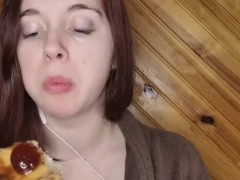 asmr mukbang feederism paella