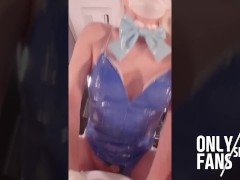 【Blue Archive】POV✨Cosplay fuck with Sexy Bunny Girl Toki Cosplayer, Crossdresser Ladyboy Hentai 4