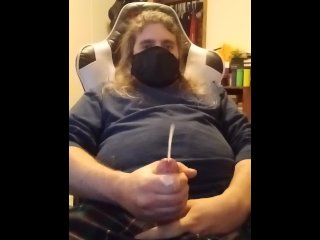 cum, male masturbation, amateur, hyperspermia