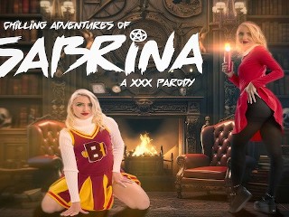 Britt Blair Como Sabrina Morningstar e Sabrina Spellman Seduz e Fode Você Em Aventuras Arrepiantes