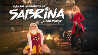 Britt Blair como Sabrina Morningstar e Sabrina Spellman seduz e fode você em aventuras arrepiantes