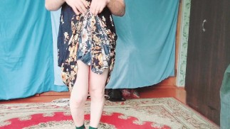 Hot Blonde Gay in Milf Dress Youtuber CrossdresserKitty