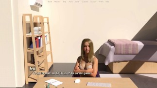 life worth living: the husband is playing strip poker with web cam his wife is in to the next room