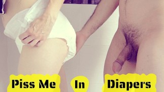Mein WINDEL PISS Blowjob & Wet Fuck