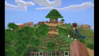 Как построить домик на дереве в Майнкрафт