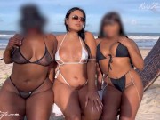 Preview 1 of Showing off on the beach with my hot friends